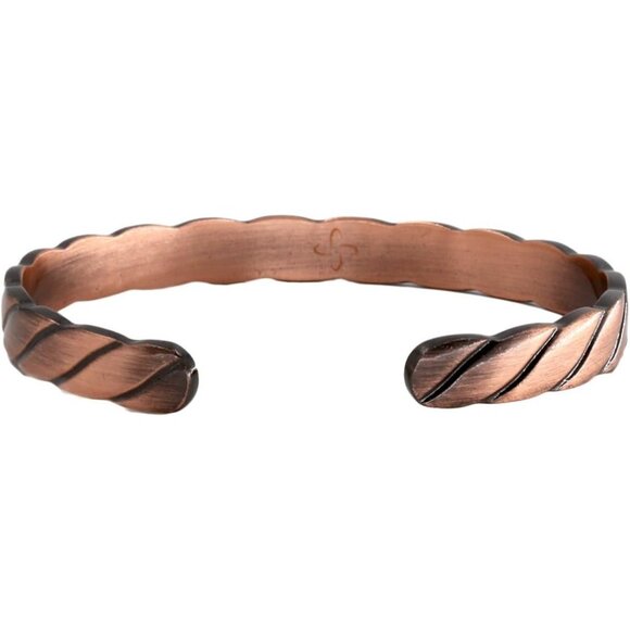 Premium Pure Copper Magnetic Bracelet for Health - 8 Magnets and Adjustable Fit - Picture 4 of 6